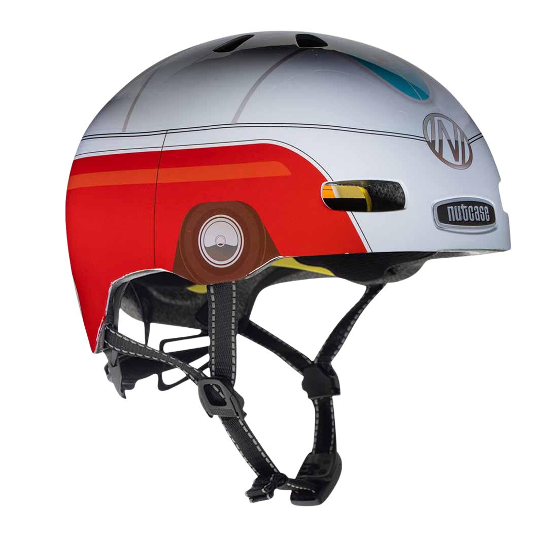 Kiiver lastele NUTCASE LITTLE NUTTY, Surfs Up Gloss MIPS XS - Image 4