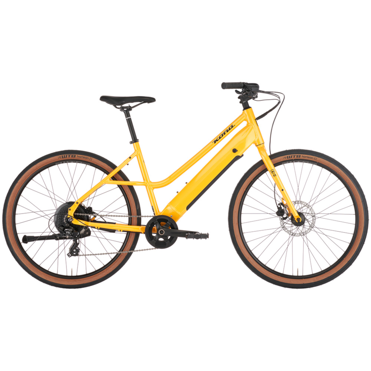 Elektrijalgratas Kona Coco HD, Gloss Metallic Yellow (L)