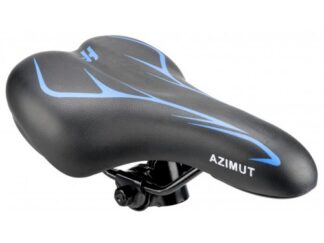 Laste sadul AZIMUT Kids 240x135mm, must-sinine