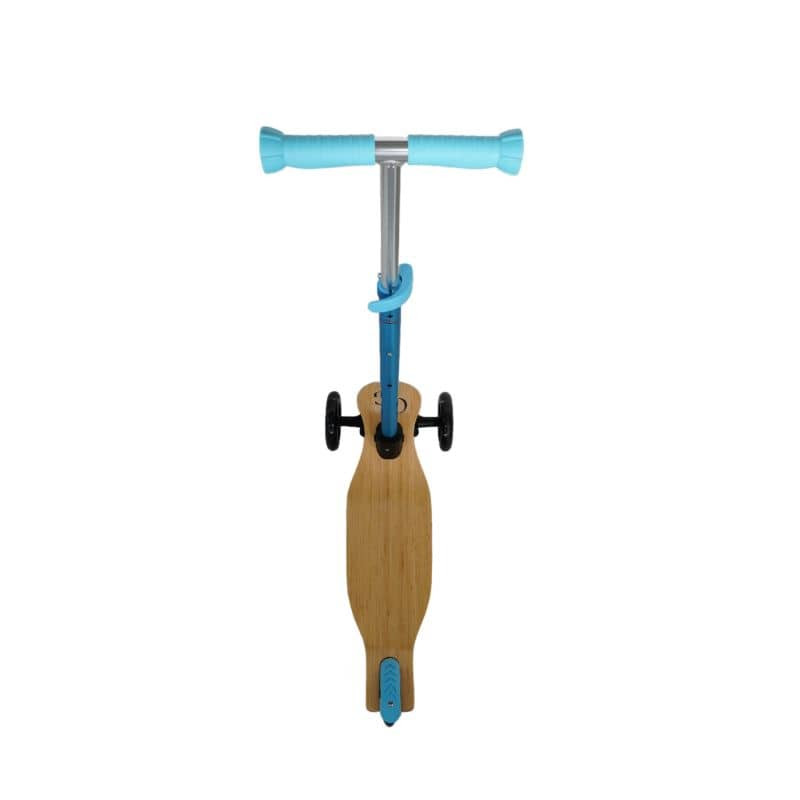 Laste tõukeratas GreenGo Wood Kids Scooter Blue - Image 3