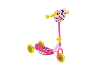 Laste tõukeratas Minnie, roosa-kollane