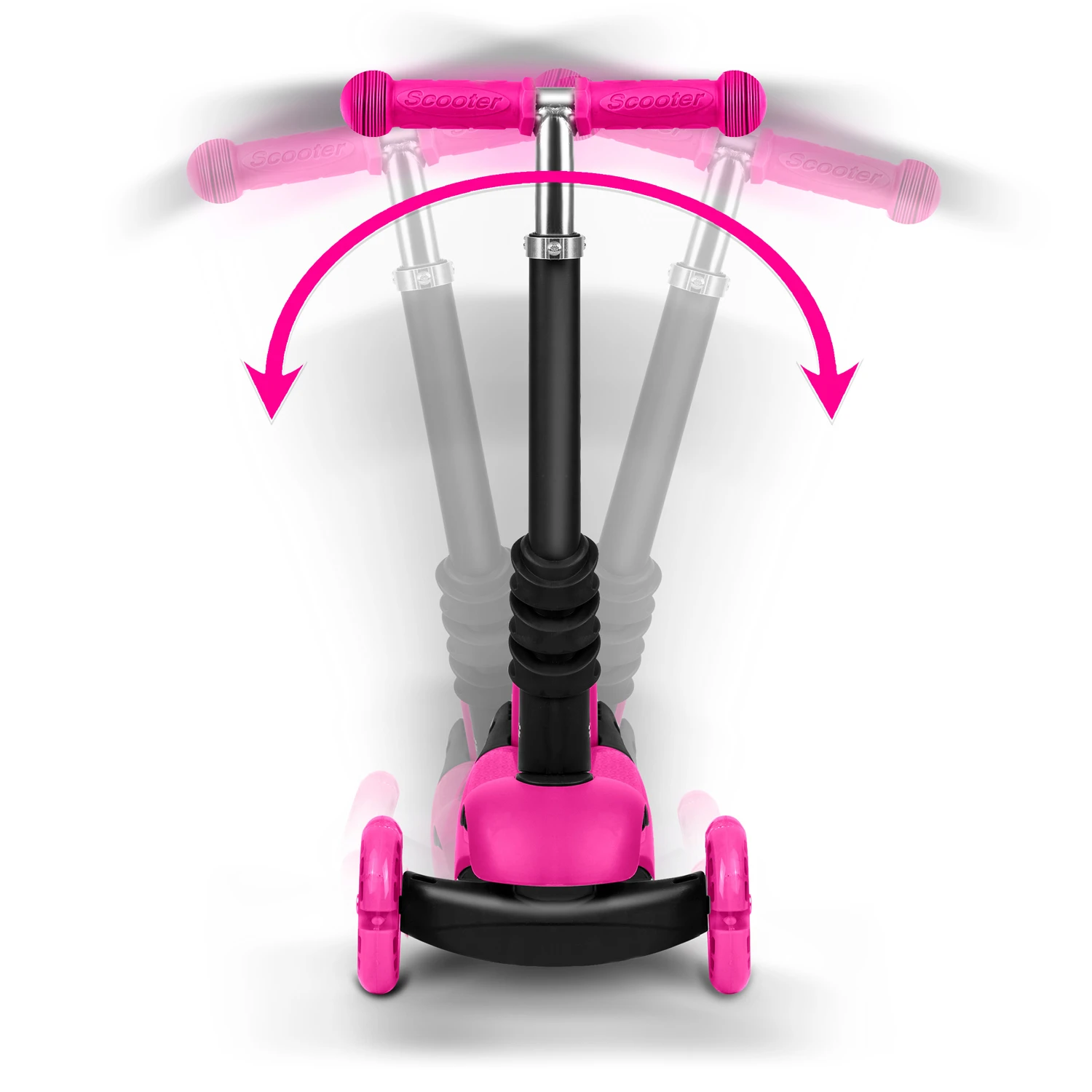 Laste tõukeratas RICOKIDS Buggy, roosa - Image 6