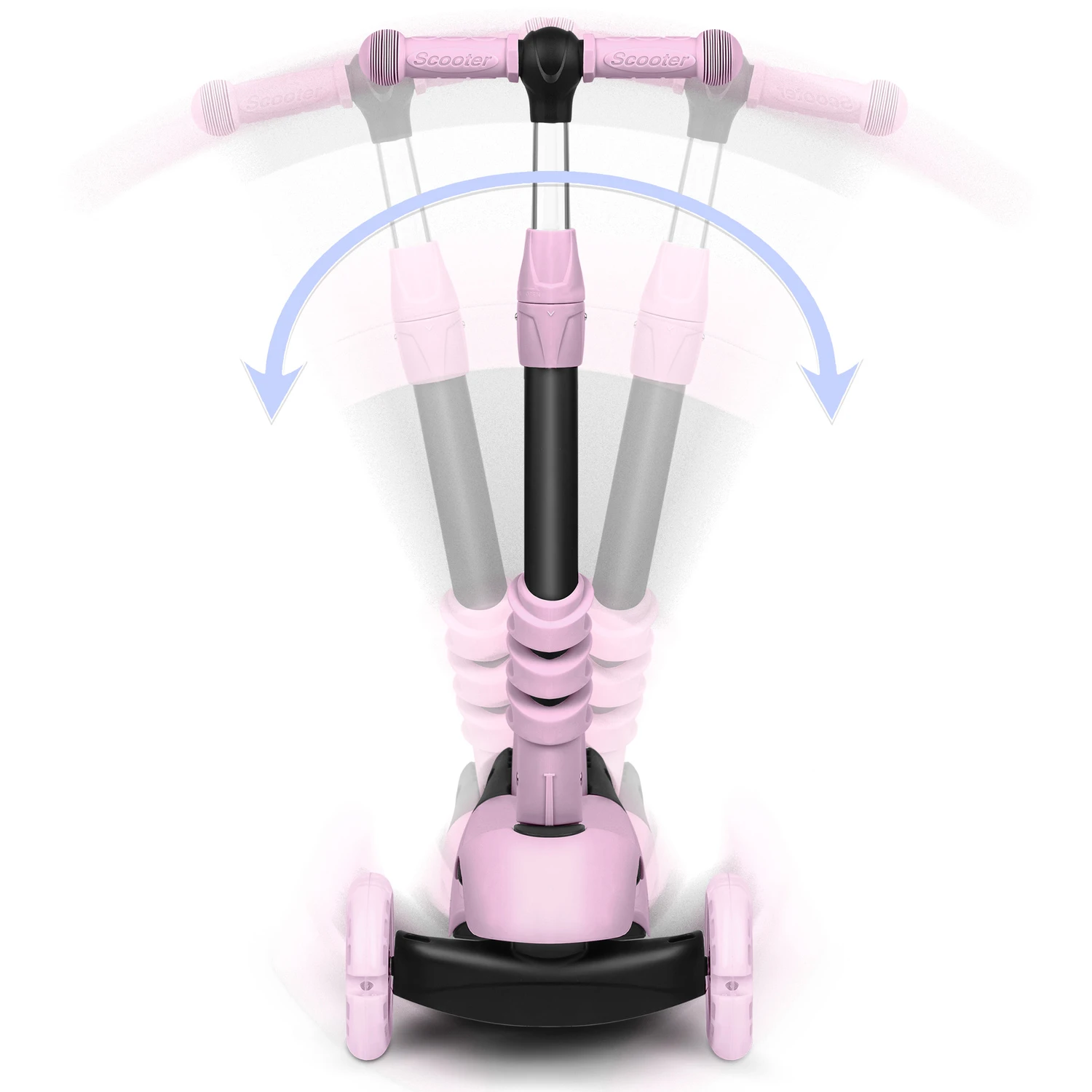 Laste tõukeratas RICOKIDS Cubi, roosa - Image 5