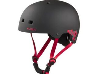 Lastekiiver CAIRN EON J Matte Black Red, must-punane