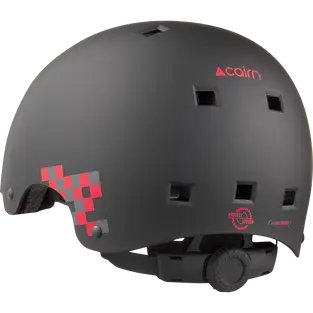 Lastekiiver CAIRN EON J Matte Black Red, must-punane - Image 2