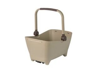 Jalgratta lemmikloomakorv Basil Buddy MIK, beež