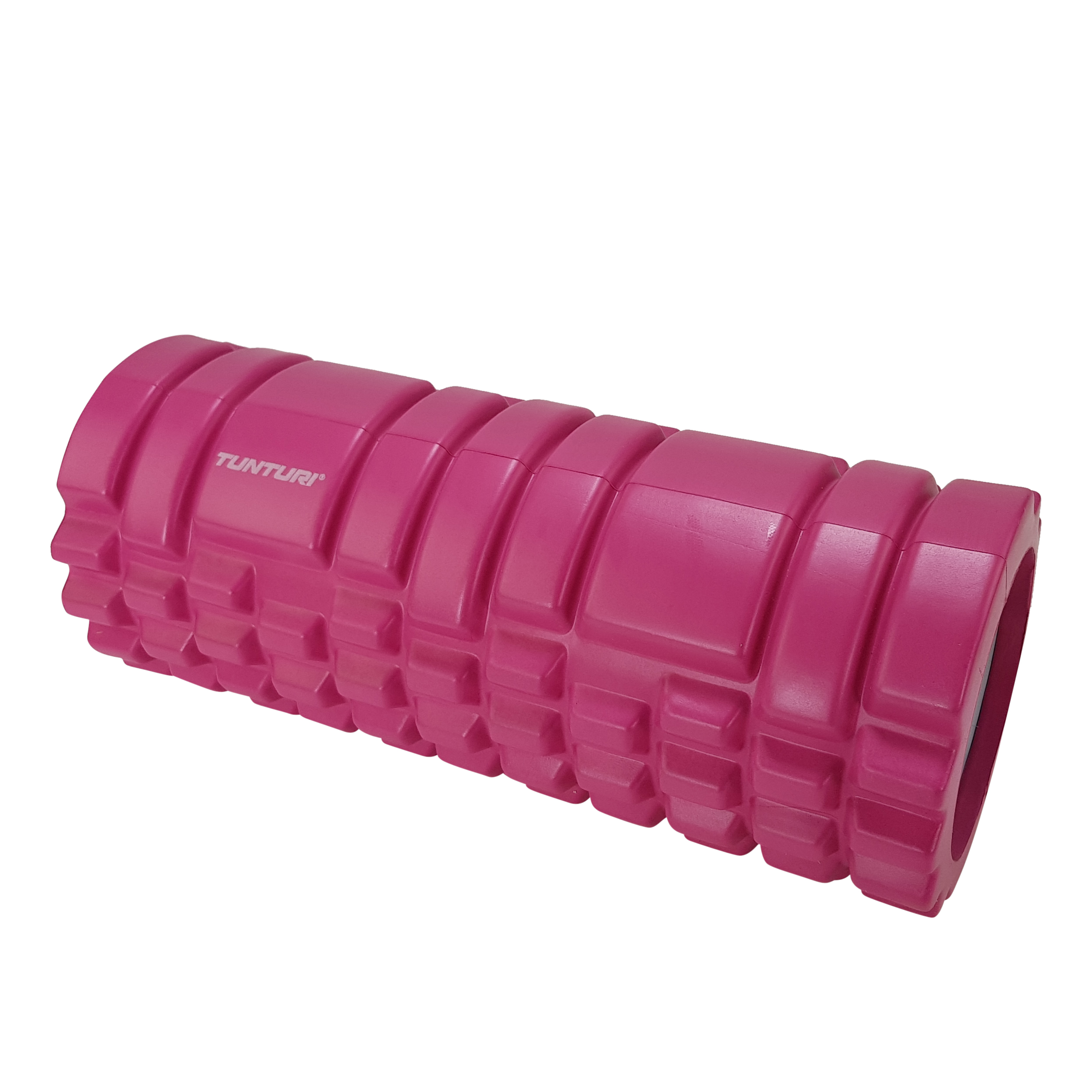 Massaažirull TUNTURI Yoga Foam Grid Roller 33cm, roosa - Image 2