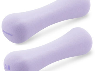 Neopreenist hantlid SPOKEY Bone 0.5 kg (2 tk), lillad