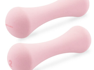 Neopreenist hantlid SPOKEY Bone 2 kg (2 tk), roosad