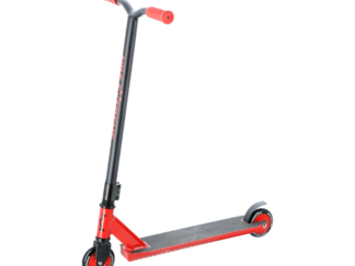 Trikitõukeratas NILS EXTREME HS106 Stunt Scooter, must-punane