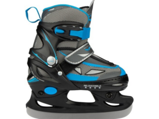 Laste uisud NJIDAM Calgary 3130 hall/sinine (L)