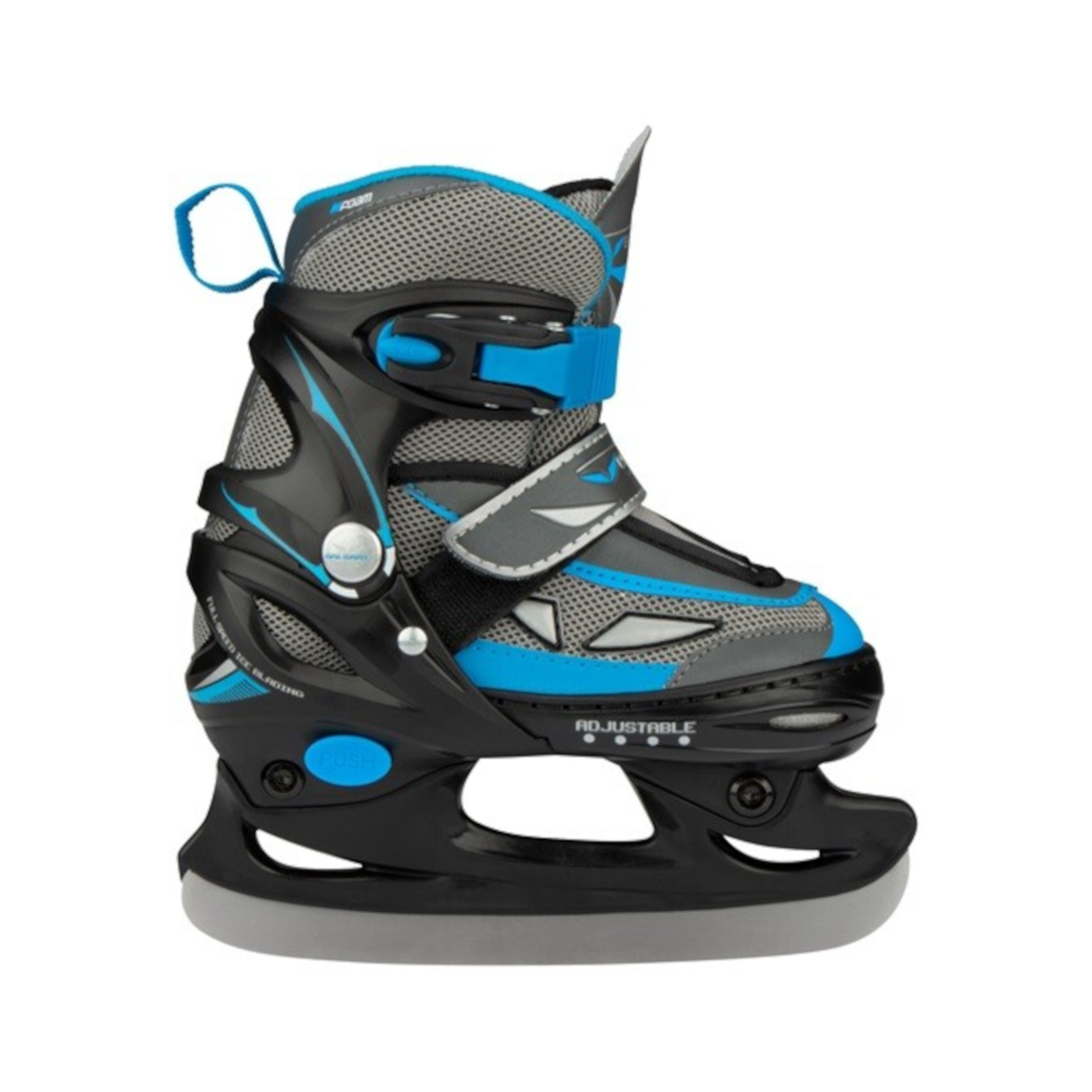 Laste uisud NJIDAM Calgary 3130 hall/sinine (L)