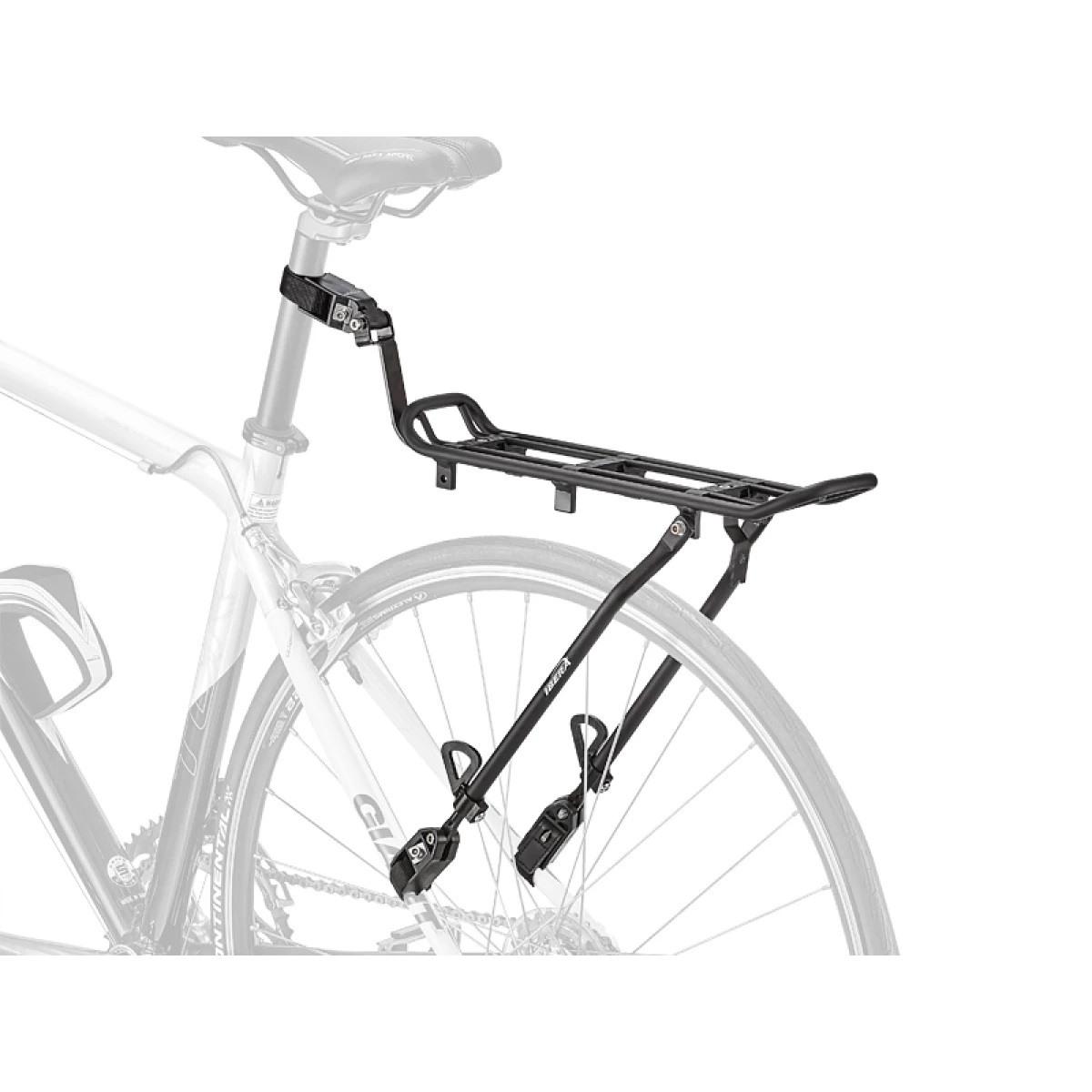 Pakiraam IBERA PakRak Road IB-RA17, 26"-29", 7 kg, must - Image 3