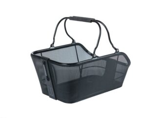 Pakiraamikorv BASIL Cento Tech Fiber Nordlicht MIK, must