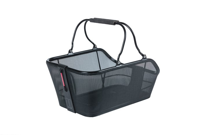 Pakiraamikorv BASIL Cento Tech Fiber Nordlicht MIK, must - Image 2