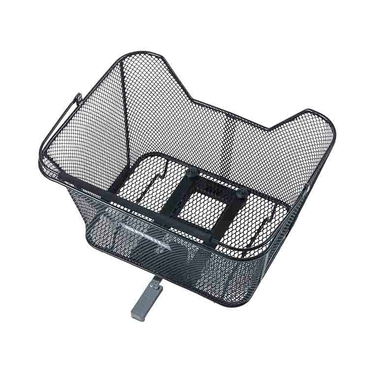 Pakiraamikorv BASIL Lesto, MIK, metallist, must - Image 3