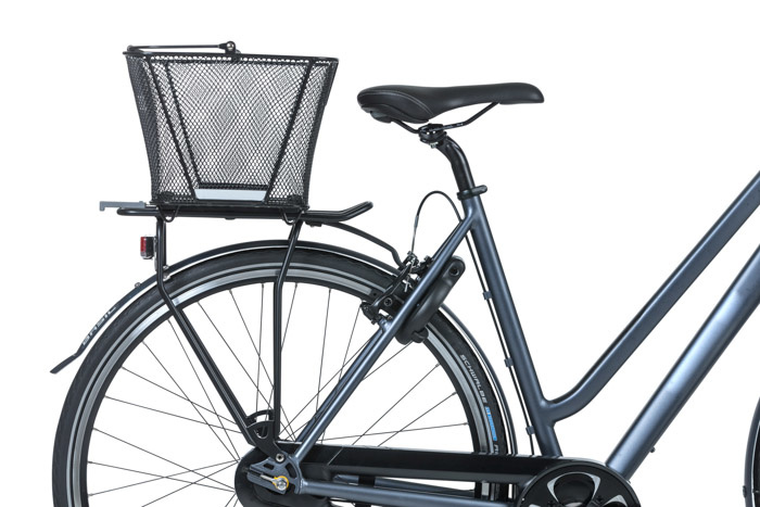 Pakiraamikorv BASIL Lesto, MIK, metallist, must - Image 6