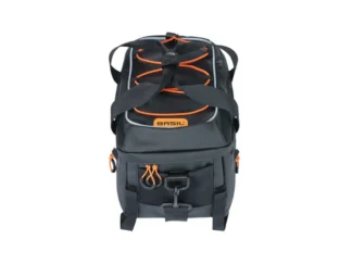 Pakiraamikott BASIL Miles Tarpaulin 8L, must-oranž