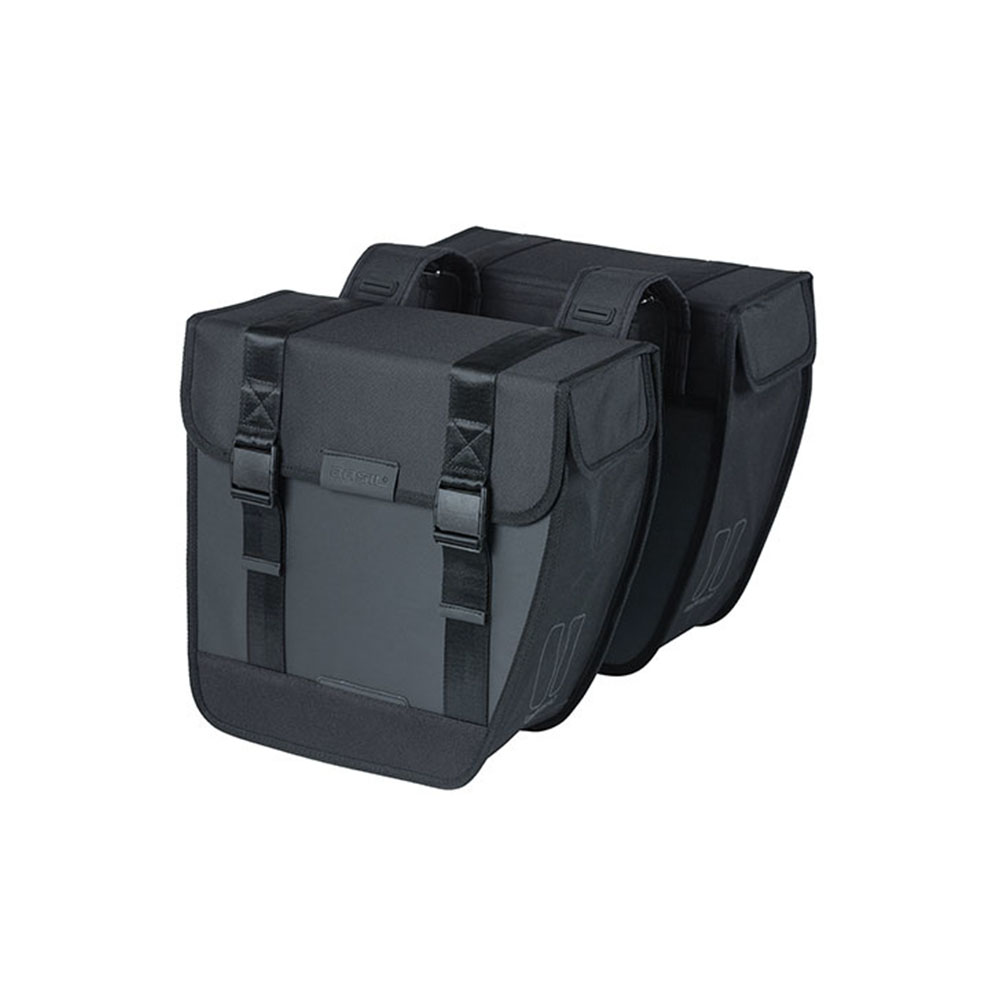 Pakiraamikott BASIL Tour Waterproof, kahepoolne, must