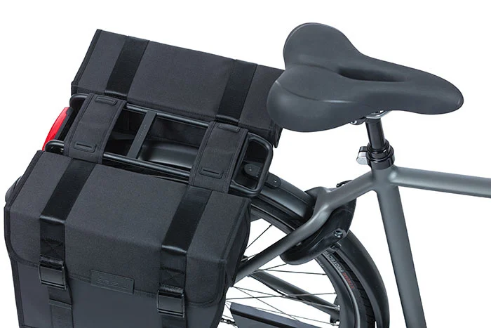 Pakiraamikott BASIL Tour Waterproof, kahepoolne, must - Image 8