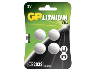 Patarei GP CR2032-U4 liitium patarei 4-pakk