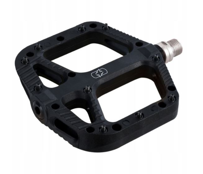 Pedaalid OXC Loam 20 Nylon Flat Pedals, mustad