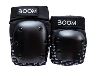 Kaitsmete komplekt BOOM Basic Double Pad Set, mustad (M)