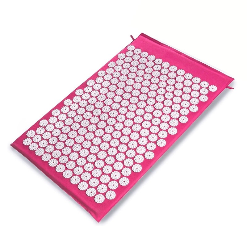 Punktimassaaži matt MM-002 Acupressure Mat, roosa