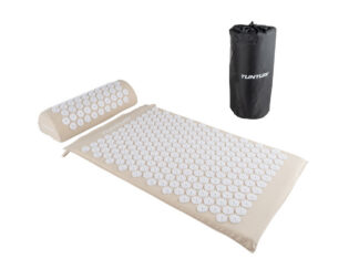 Punktimassaaži matt ja padi Tunturi Acupressure Mat And Pillow, Beige