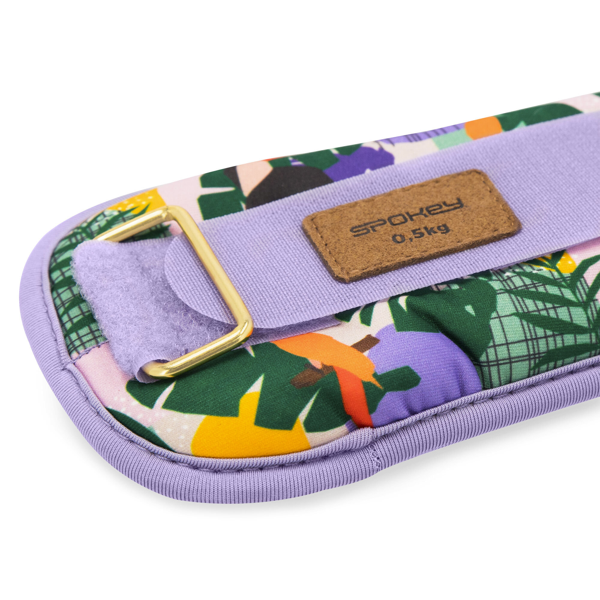 Randme- ja pahkluuraskused SPOKEY Home Jungle 2x0.5 kg, lilla-kirju - Image 7