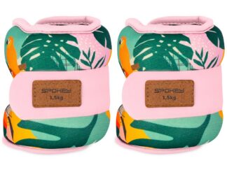 Randme- ja pahkluuraskused SPOKEY Home Jungle 2x1.5 kg, roosa-kirju