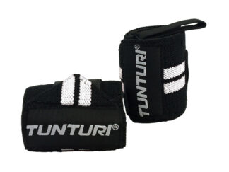 Randmerihmad TUNTURI Wrist Wraps, valged