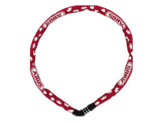 Rattalukk Abus Steel O Chain punane