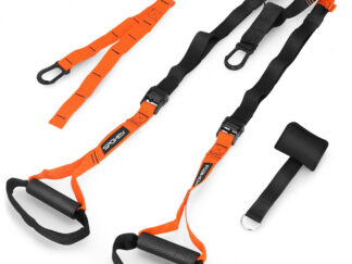 Reguleeritav treeningrihm SPOKEY Lilt, must-oranz