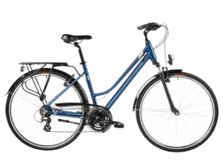 Naiste hübriidratas ROMET Gazela 0, türkiis-kuldne (M)