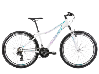 Noorte jalgratas ROMET Jolene 6.1, 26" valge-roheline-lilla (L)