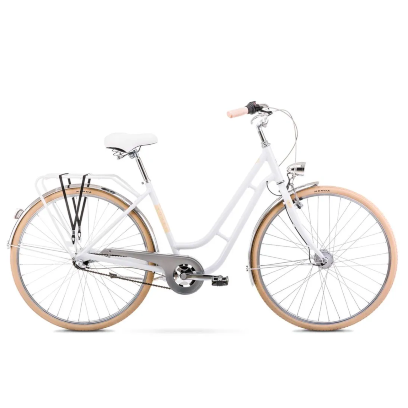 Jalgratas ROMET Luiza Classic 26, valge (M)