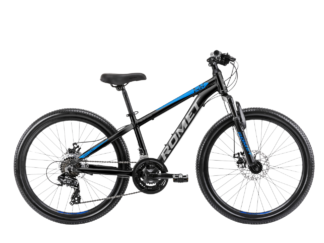 Laste jalgratas ROMET Rambler DIRT 24, must-sinine