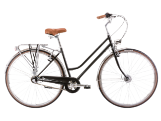 Linnaratas ROMET Vintage Classic D, must (L)