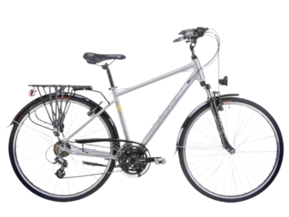 Jalgratas ROMET Wagant, hõbe-kollane (M)