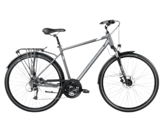 Hübriidratas ROMET Wagant 4, hall-valge (L)