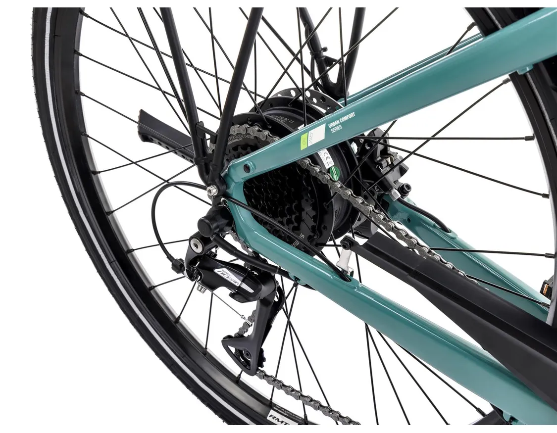 Elektrijalgratas ROMET e-Modeco URB 1.0, türkiis (L) - Image 6