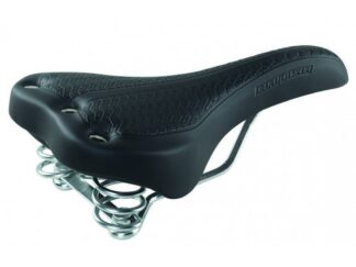 Sadul SELLE MONTE GRAPPA, British, vedrudega, must 270 x 160 mm