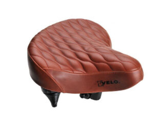 Sadul VELO ProX VL-767-3, lait, tepitud, pruun