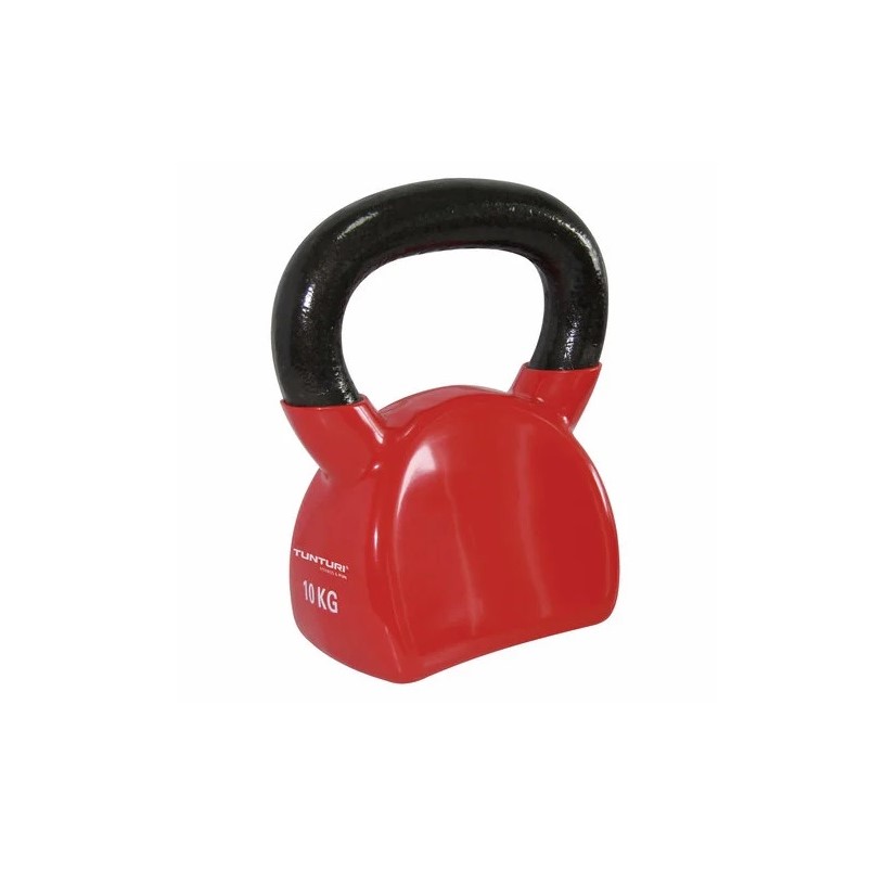 Sangpomm TUNTURI Vinyl Kettlebell 10kg, punane