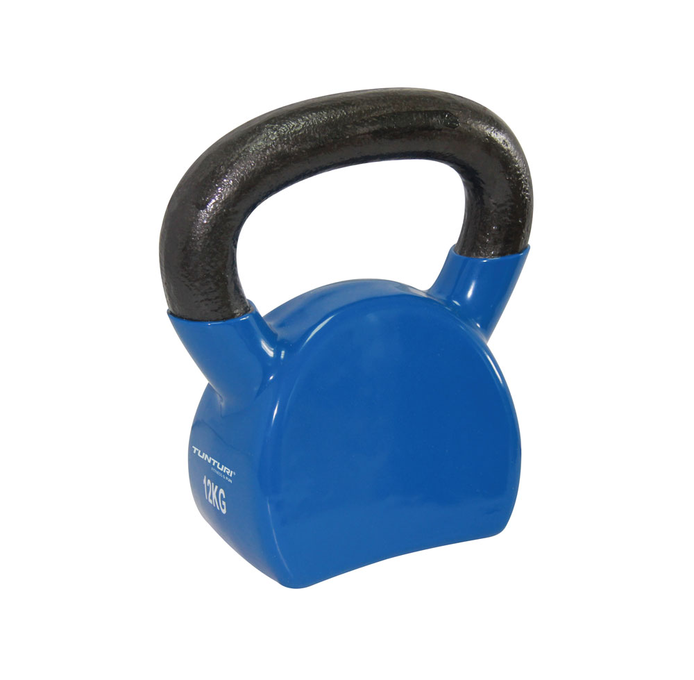 Sangpomm TUNTURI Vinyl Kettlebell 12kg, sinine