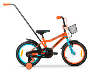 Laste jalgratas TABOU Rocket, 16" oranž-sinine