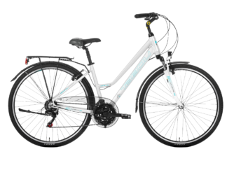 Naiste jalgratas TABOU KINETIC 1.0 W, 28" valge-sinine (L)