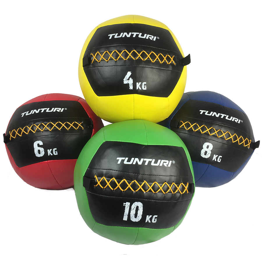 Topispall Tunturi Wall Ball 8 kg, sinine - Image 5
