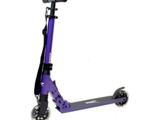 Tõukeratas RIDEOO 120 City Scooter LED Purple